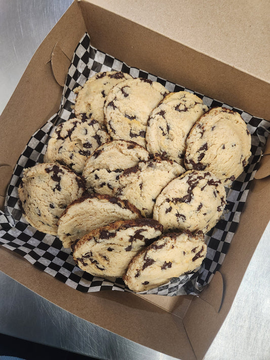 Low Carb + Gluten Free Chocolate Chip Cookies